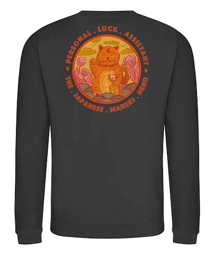 Maneki Neko - Japan, Japanlover, Maneki Neko, Cat, Neko - Sweatshirt