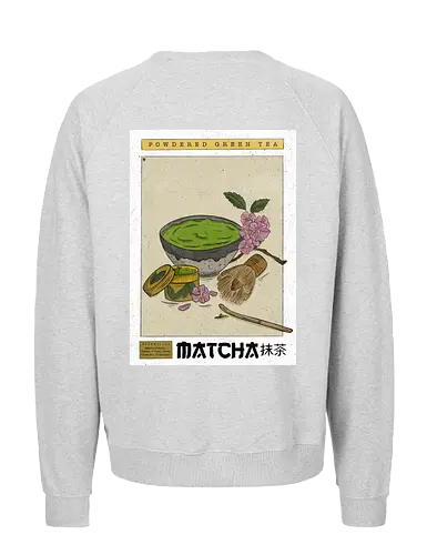 Vintage Matcha  - Japan, Matcha, Matchalover, Japanese Tea, Tea - Fairtrade Sweatshirt
