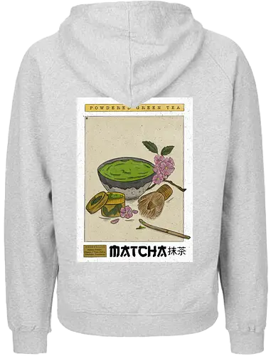 Vintage Matcha  - Japan, Matcha, Matchalover, Japanese Tea, Tea - Fairtrade Hoodie
