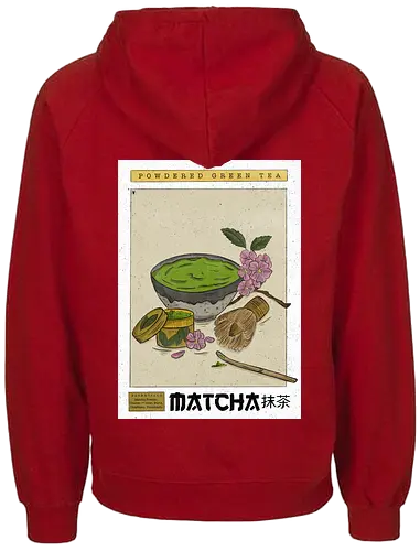 Vintage Matcha  - Japan, Matcha, Matchalover, Japanese Tea, Tea - Fairtrade Hoodie