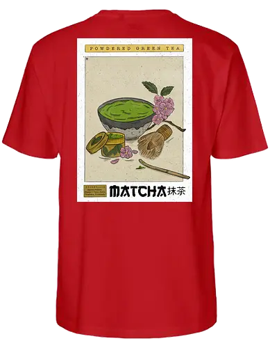 Vintage Matcha  - Japan, Matcha, Matchalover, Japanese Tea, Tea - Fairtrade T-Shirt