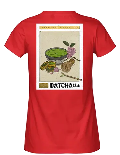 Vintage Matcha  - Japan, Matcha, Matchalover, Japanese Tea, Tea - Fairtrade Girl Shirt