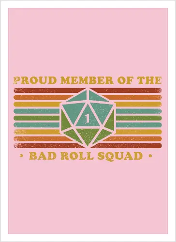 RPG Vintage - Proud Member Bad Roll