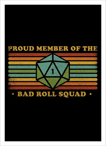 RPG Vintage - Proud Member Bad Roll