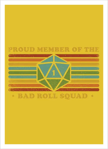 RPG Vintage - Proud Member Bad Roll