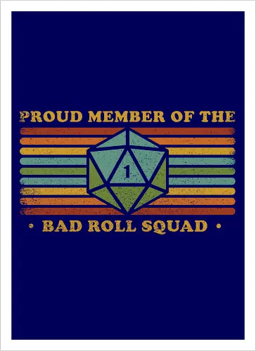 RPG Vintage - Proud Member Bad Roll