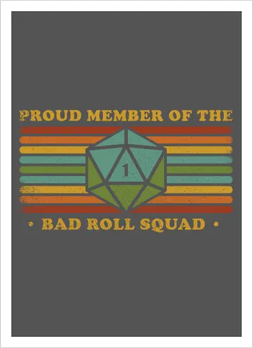 RPG Vintage - Proud Member Bad Roll