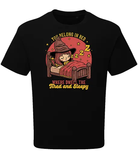 Witch Sleeping in Bed