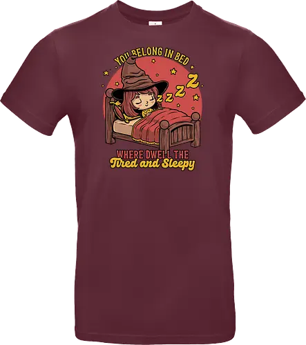 Witch Sleeping in Bed