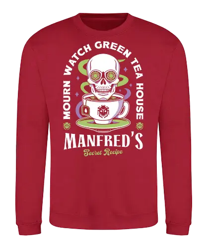 Mourn Watch Green Tea - dragon, gamer, gaming, video game, inquisition, Manfred, rook, rpg, bellara lutare, emmrich volkarin, lucanis, lyrium dagger, neve gallus, viel guard, vielguard - Sweatshirt
