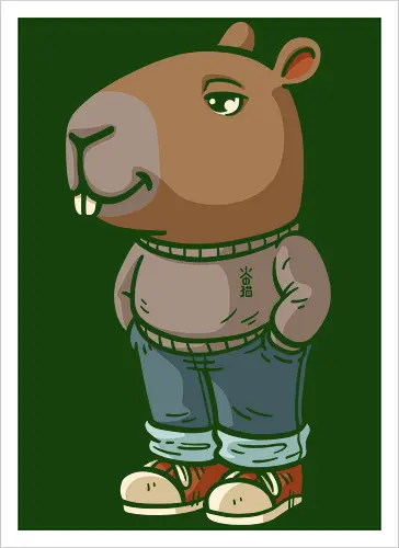 Stay Chill Like A Capybara