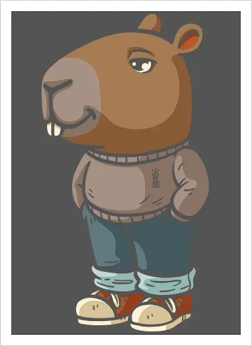 Stay Chill Like A Capybara