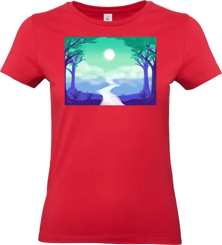 Schwule Pride Landschaft - schwul, gay, mlm, pride, landschaft, subtle pride - Standard T-Shirt (Women)