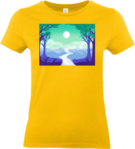Schwule Pride Landschaft - schwul, gay, mlm, pride, landschaft, subtle pride - Standard T-Shirt (Women)