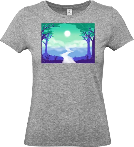 Schwule Pride Landschaft - schwul, gay, mlm, pride, landschaft, subtle pride - Standard T-Shirt (Women)