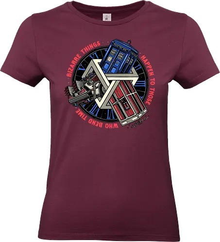 Time Benders - Movie, tv show, sci-fi, time travel, science fiction, time machine - Standard T-Shirt (Women)
