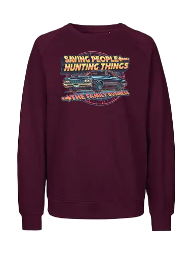 Family Business Vehicle - Paranormal, tv series, horror, adventure, tv show, vehicle, thriller, fantasy - Fairtrade Sweatshirt