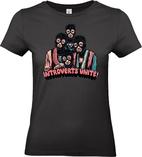 Introverts Unite - Funny, humor, sitcom, tv show, classic, retro - Standard T-Shirt (Women)