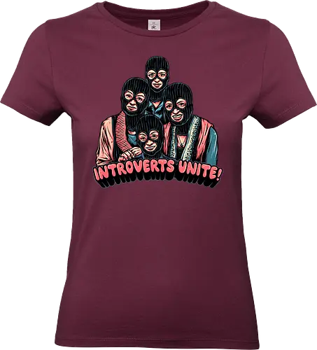 Introverts Unite - Funny, humor, sitcom, tv show, classic, retro - Standard T-Shirt (Women)
