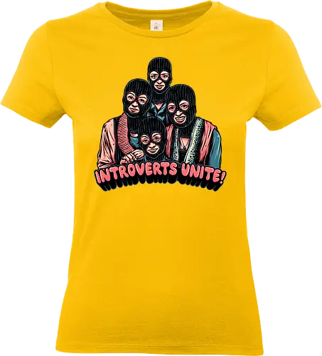 Introverts Unite - Funny, humor, sitcom, tv show, classic, retro - Standard T-Shirt (Women)
