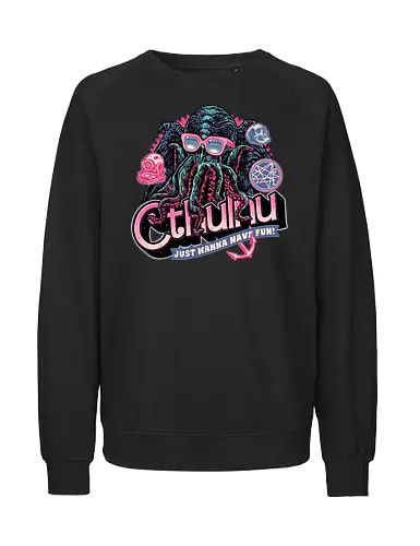 Creatures from the deep - Fictional, octopus, myth, monster, books, horror - Fairtrade Sweatshirt
