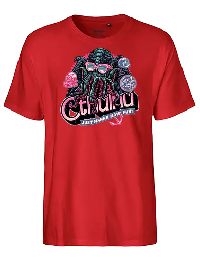 Creatures from the deep - Fictional, octopus, myth, monster, books, horror - Fairtrade T-Shirt