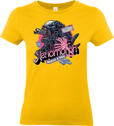 Out of this world terror - Movie, alien, galaxy, space, villain, aliens, film, Science fiction - Standard T-Shirt (Women)