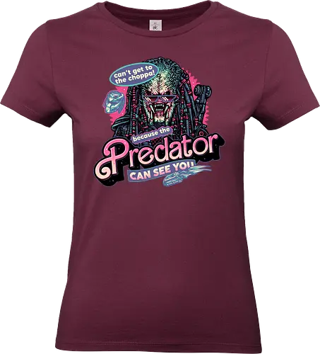 Predator Can See You - Movie, alien, space, villain, aliens, film, Science fiction - Standard T-Shirt (Women)