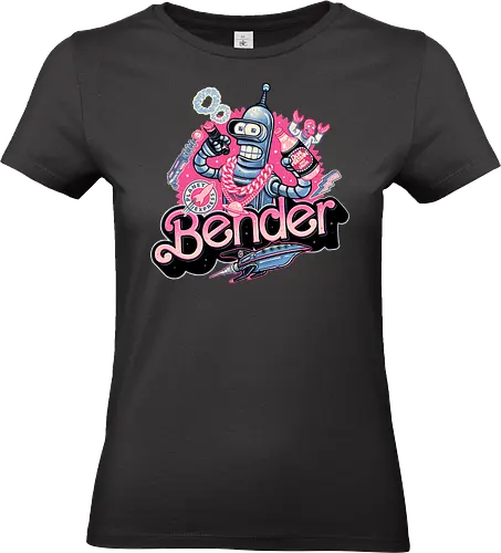 Pink Future ahead of us - Tv series, animation, robot, sci-fi, tv show, cartoons - Standard T-Shirt (Women)