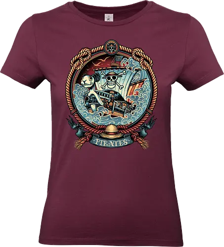 It's all about the pirate life - Cartoons, animation, animated, pirates, anime, Japanese, adventure - Standard T-Shirt (Women)