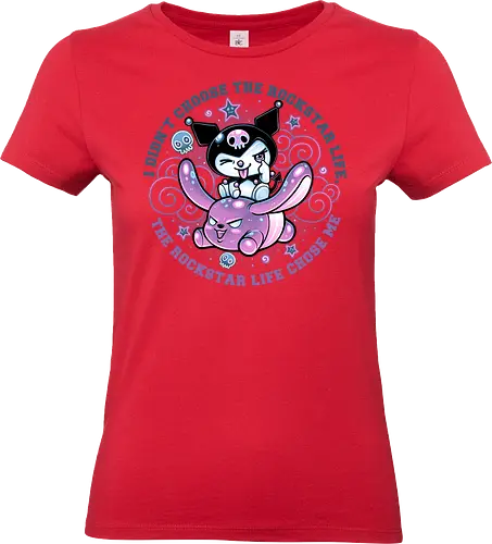 Cute Little Rockstar - Cartoons, anime, cute, Japanese, punk, rabbit, TV series - Standard T-Shirt (Women)