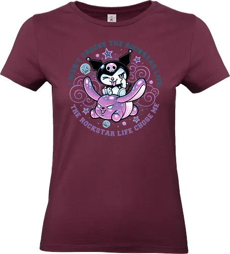 Cute Little Rockstar - Cartoons, anime, cute, Japanese, punk, rabbit, TV series - Standard T-Shirt (Women)