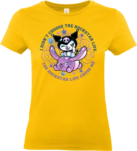 Cute Little Rockstar - Cartoons, anime, cute, Japanese, punk, rabbit, TV series - Standard T-Shirt (Women)