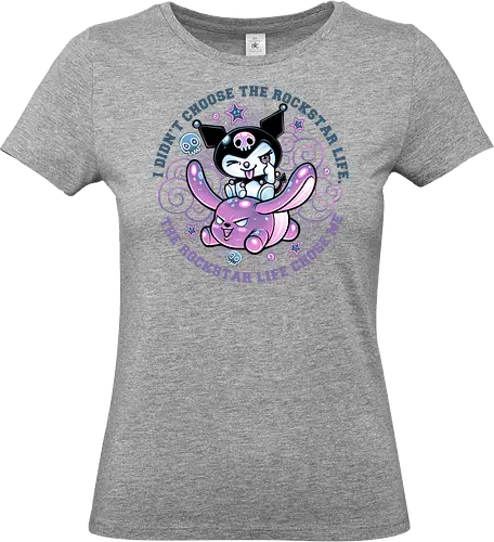 Cute Little Rockstar - Cartoons, anime, cute, Japanese, punk, rabbit, TV series - Standard T-Shirt (Women)