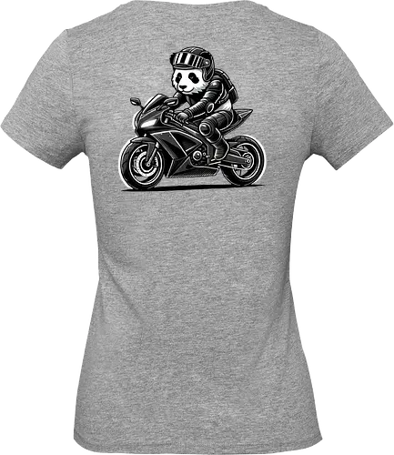 Ride Like a Panda - Standard T-Shirt (Women)