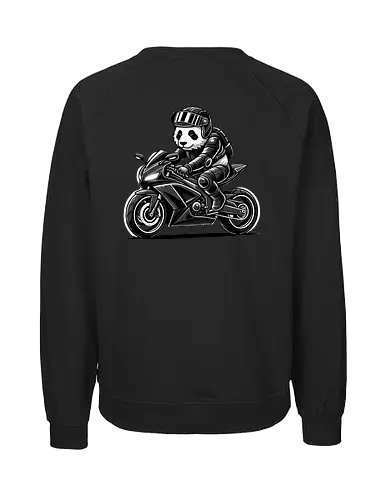 Ride Like a Panda - Fairtrade Sweatshirt