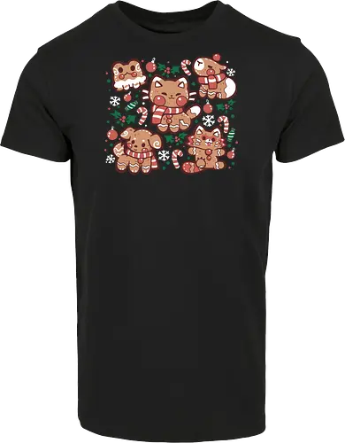 Festive Gingerbread Animals