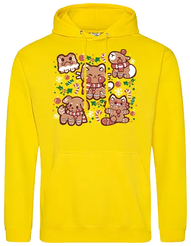 Festive Gingerbread Animals