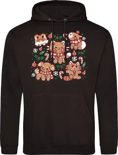 Festive Gingerbread Animals