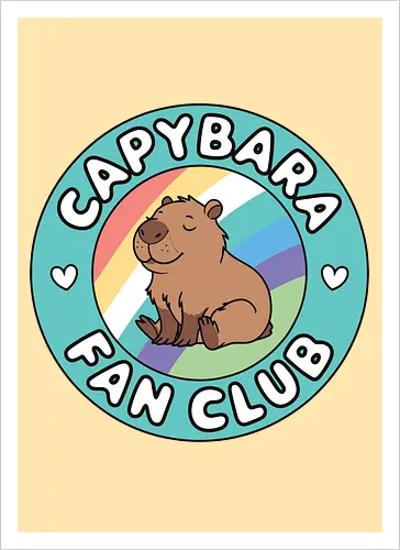 Capybara Fan Club
