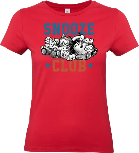 Snooze Club - Cartoons, funny, humor, snooze, sleep, sleepy, animation, animated, TV show - Standard T-Shirt (Women)