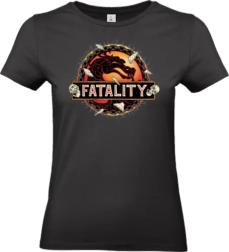 Fatality - gamer, video game, movie, fighting, action, film, Gaming - Standard T-Shirt (Women)