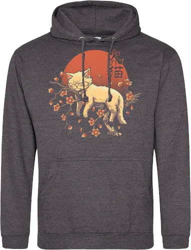 Sleeping Cat on Sakura