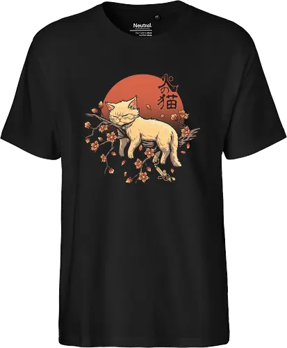 Sleeping Cat on Sakura