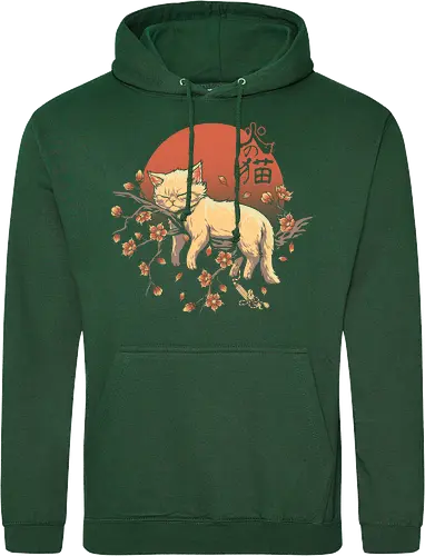Sleeping Cat on Sakura