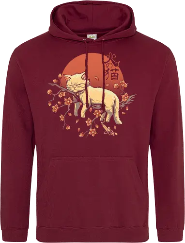 Sleeping Cat on Sakura
