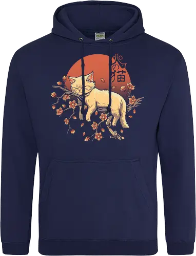 Sleeping Cat on Sakura