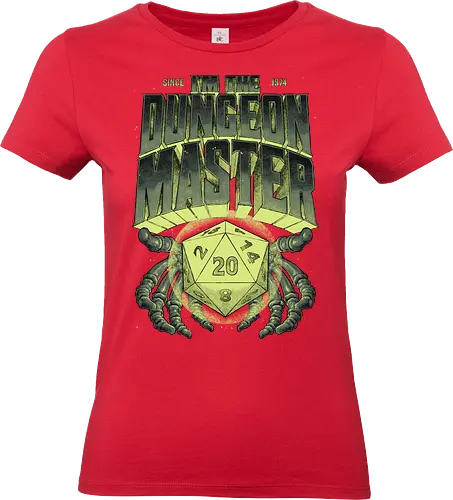 RPG - I'm the Dungeon Master - rpg, Pen and Paper, d20, dungeon master, role playing game, tabletop, game master, metal, rock, band, music, occult, grunge, skull, skeleton, magic, mystique, undead, wizard, sorcerer, alternative metal heavy metal, rock and roll, occultism, mystic, mystical - Standard T-Shirt (Women)