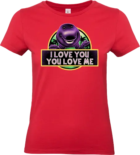 Purple Friend - dinosaur, adventure, educational, musical, cute, TV show, kids, funny - Standard T-Shirt (Women)