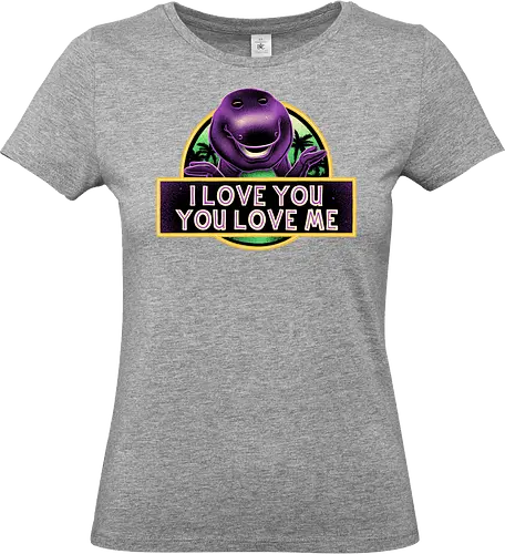 Purple Friend - dinosaur, adventure, educational, musical, cute, TV show, kids, funny - Standard T-Shirt (Women)